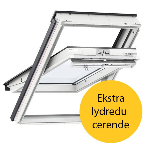 VELUX INTEGRA hvidmalet 62 rude