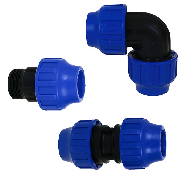 Plast og PE fittings