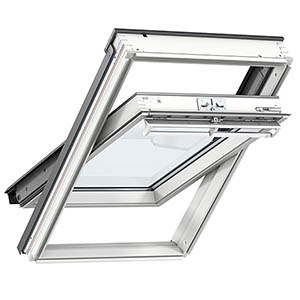 VELUX vippe, hvidmalet