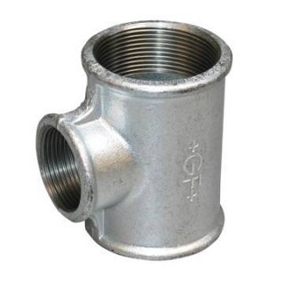 1.1/4" x 1.1/2" x 1.1/4" Galvaniseret tee