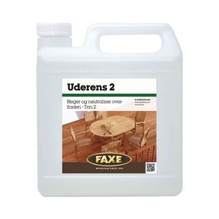 FAXE Uderens 2 t/ubehandlet og olieret træoverflader, 1 ltr