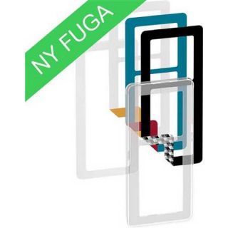 LK Fuga Choice designramme 2½ modul, transparent inkl. 6 farvevalg