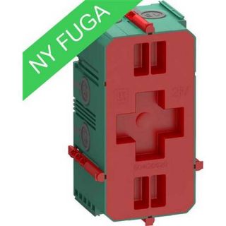 LK Fuga Air indmuringsdåse 2 modul i grøn