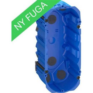 LK Fuga Air forfradåse 2½ modul i blå