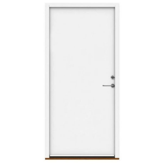 Swedoor Cleverline facadedør P-1200 hvidmalet 948x1980 mm venstre ud