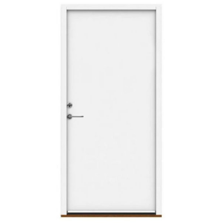 Swedoor Cleverline facadedør P-1200 hvidmalet 948x1980 mm højre ud