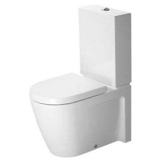 Duravit Starck 2 Toilet back-to-wall u/cisterne og sæde, hvid