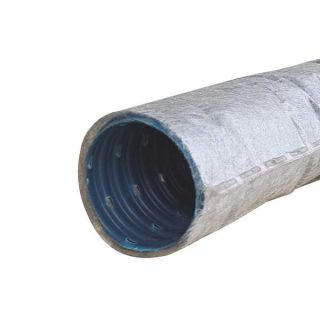 Wavin 75/65 mm PVC-drænrør med 2,5x5 mm slids og filt, 50 mtr