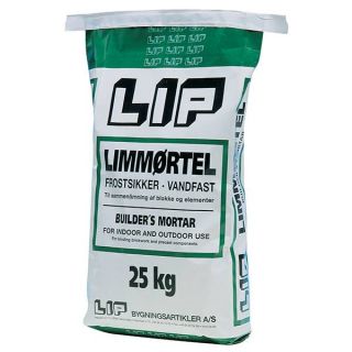 LIP Limmørtel til -5 grader grå 20 kg