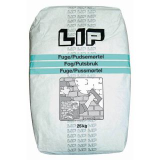LIP Fuge/Pudsemørtel 0-2 mm 25 kg