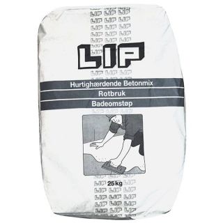 LIP Hurtighærdende betonmix 25 kg