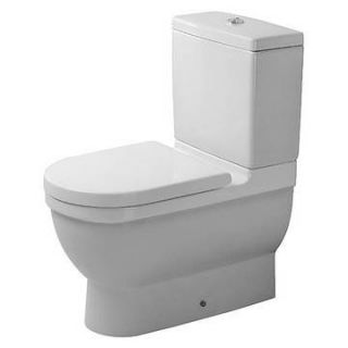 Duravit Starck 3 Gulvtoilet m/S-lås og Wondergliss back-to-wall u/cisterne og sæde 360x655 mm, hvid