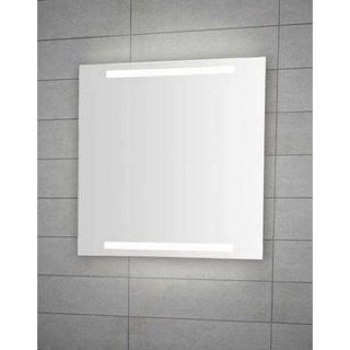 Dansani Mido spejl m/ vandret integreret LED belysning, 70x50 cm