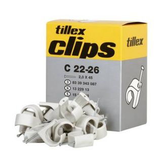 Clips sort 22-26/55 mm 500 stk/pk