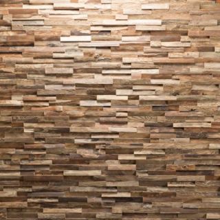 Alias Wooden Wall Designpanel fyr/gran 13-16 mm, 720x100 mm, 1 m2/pk, 14 stk/pk