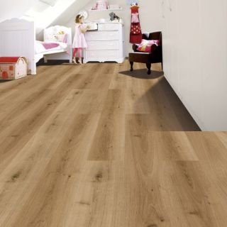 LVT klikgulv m/kork lys natur 6x229x1511 mm, 2,08 m2/pk