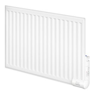 Pax oliefyldt elradiator enkelt panel 800W/400V, hvid stål, 500x800x80 mm