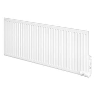 Pax oliefyldt elradiator enkelt panel 1400W/400V, hvid stål, 500x1400x80 mm