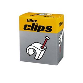 Clips hvid 7-10/25 mm 100 stk/pk