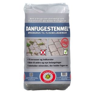 Skalflex danfugestenmel 20 kg/stk, 54 stk/palle