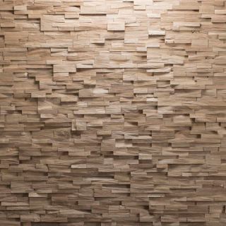 De javu Wooden Wall Designpanel eg 7-31 mm, 720x100 mm, 1 m2/pk, 14 stk/pk