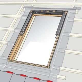 VELUX Indbygningspk. m/BDX profileret tag EDJ PK10 2000 94x160 cm