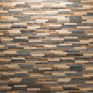 Espressivo Wooden Wall Designpanel fyr/gran 16 mm, 720x100 mm, 1 m2/pk, 14 stk/pk