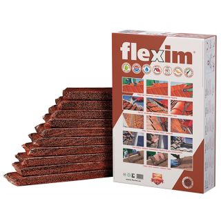 Flexim rygningskit mørkebrun 20 ltr