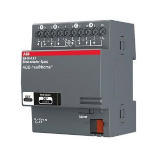 ABB Free-Home Aktuator motorstyring 4x6A (AC3) DIN 4M BA-M-0.4.1