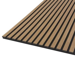 Fibrotech akustikpanel Quanti Oiled Oak 18x520x2440 mm