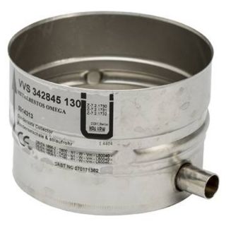 150 mm Metalbestos Omega foringsbæring m/kondensaftapning