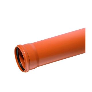 315 mm Ostendorf PVC kloakrør m/muffe SN10 3,0 mtr