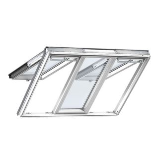 VELUX 3i1 hvidmalet tophængt vindue 2066 rude 188x140 cm