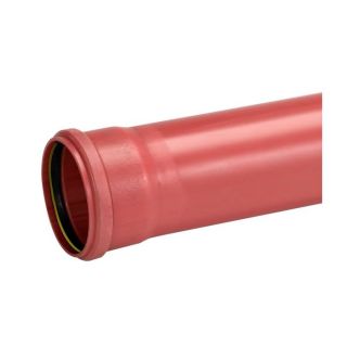 315 mm Uponor PVC-kloakrør m/muffe SN8 3,0 mtr