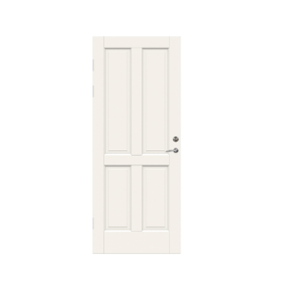 Swedoor Craft 04 BD30M/35db massiv brand-/lyddør M7x20, 59x625x1940 mm venstre, hvid