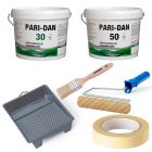 B&J Pari-Dan acryl maling inkl værktøj/afdækning (PAKKETILBUD)
